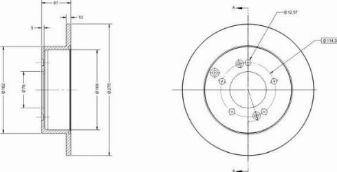 Remy RAD2099C - Disque de frein cwaw.fr