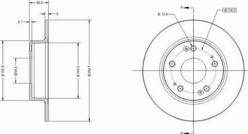 Remy RAD2091C - Disque de frein cwaw.fr