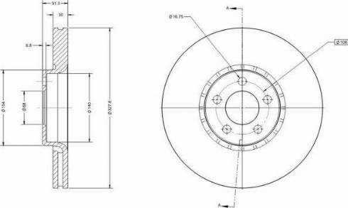 Remy RAD2045C - Disque de frein cwaw.fr