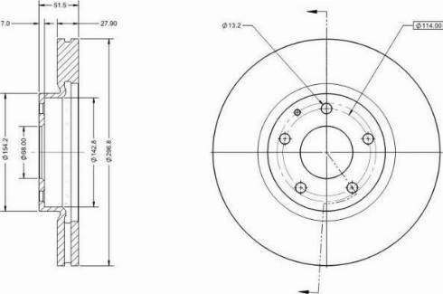 Remy RAD2069C - Disque de frein cwaw.fr