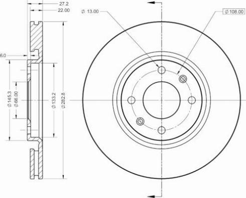 Remy RAD2080C - Disque de frein cwaw.fr