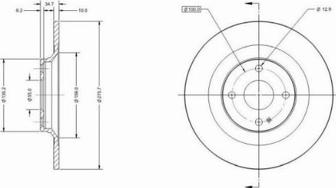 Remy RAD2025C - Disque de frein cwaw.fr