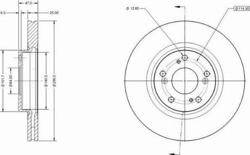 Remy RAD2074C - Disque de frein cwaw.fr