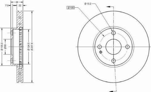 Remy RAD2077C - Disque de frein cwaw.fr