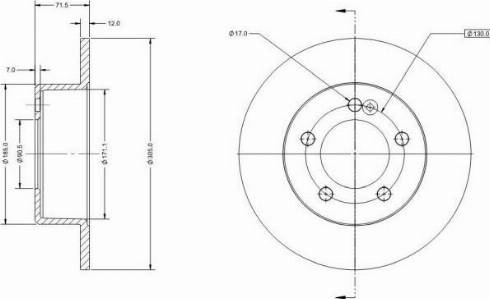 Remy RAD2196C - Disque de frein cwaw.fr