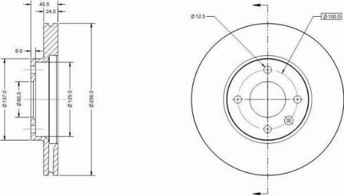 Remy RAD2151C - Disque de frein cwaw.fr