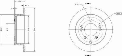 Remy RAD2162C - Disque de frein cwaw.fr