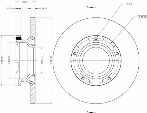 Remy RAD2104C - Disque de frein cwaw.fr