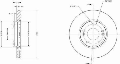 Remy RAD2100C - Disque de frein cwaw.fr