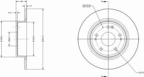 Remy RAD2118C - Disque de frein cwaw.fr