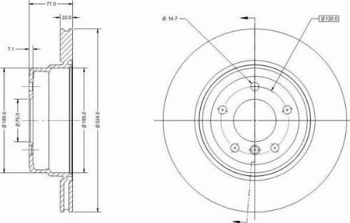 Remy RAD2186C - Disque de frein cwaw.fr