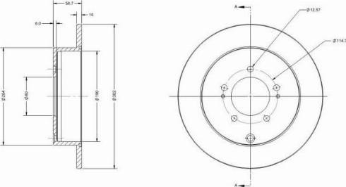 Remy RAD2187C - Disque de frein cwaw.fr