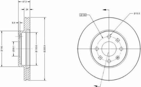 Remy RAD2139C - Disque de frein cwaw.fr