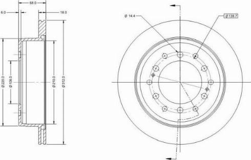 Remy RAD2138C - Disque de frein cwaw.fr