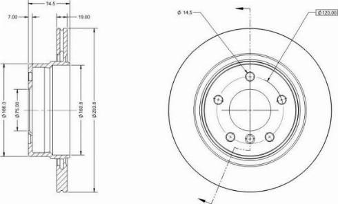 Remy RAD2126C - Disque de frein cwaw.fr