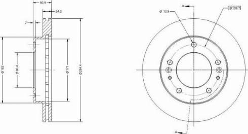 Remy RAD2120C - Disque de frein cwaw.fr