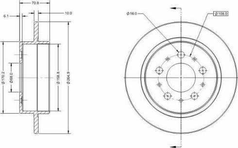 Remy RAD2178C - Disque de frein cwaw.fr