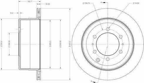 Remy RAD2849C - Disque de frein cwaw.fr