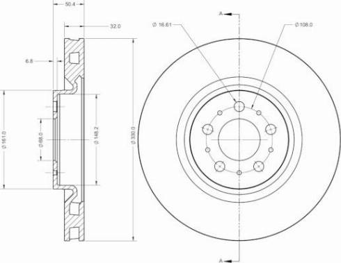 Remy RAD2802C - Disque de frein cwaw.fr