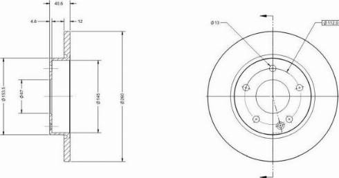 Remy RAD2876C - Disque de frein cwaw.fr