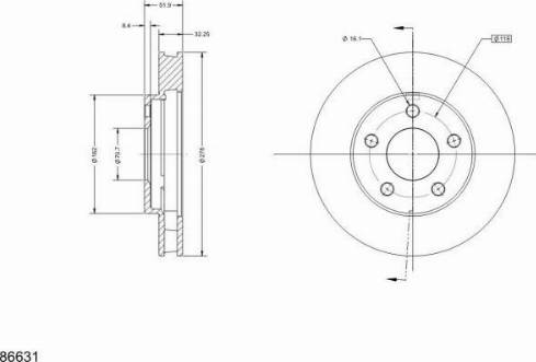 Remy RAD2309C - Disque de frein cwaw.fr