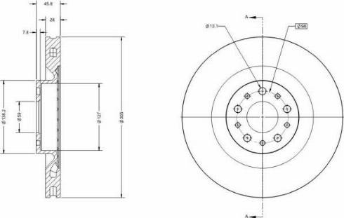 Remy RAD2316C - Disque de frein cwaw.fr