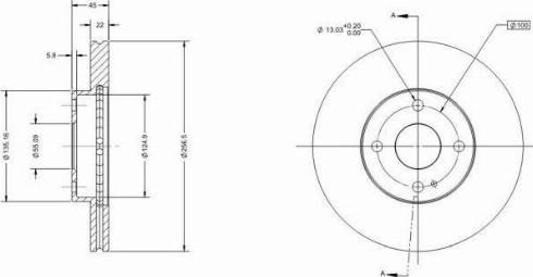 Remy RAD2318C - Disque de frein cwaw.fr