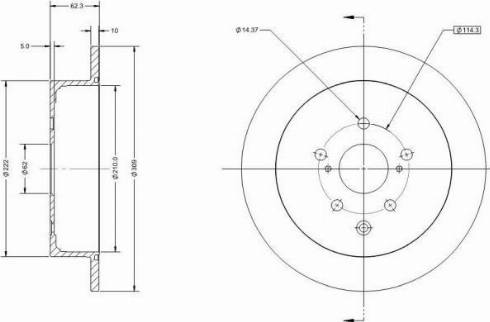 Remy RAD2312C - Disque de frein cwaw.fr