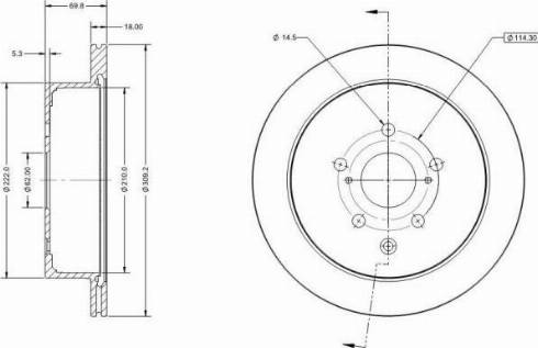 Remy RAD2317C - Disque de frein cwaw.fr