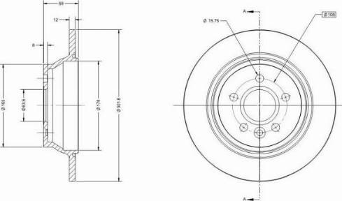 Remy RAD2335C - Disque de frein cwaw.fr