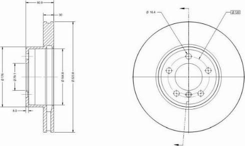 Remy RAD2327C - Disque de frein cwaw.fr