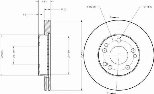 Remy RAD2371C - Disque de frein cwaw.fr