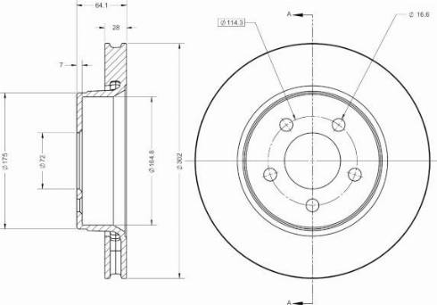 Remy RAD2378C - Disque de frein cwaw.fr