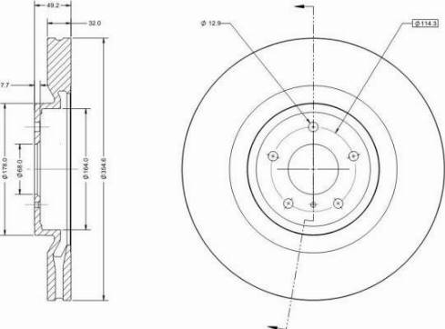 Remy RAD2269C - Disque de frein cwaw.fr