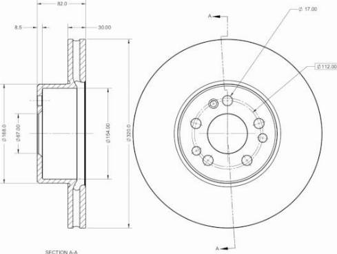 Remy RAD2265C - Disque de frein cwaw.fr