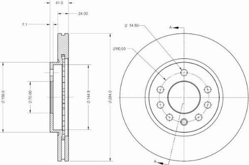 Remy RAD2261C - Disque de frein cwaw.fr