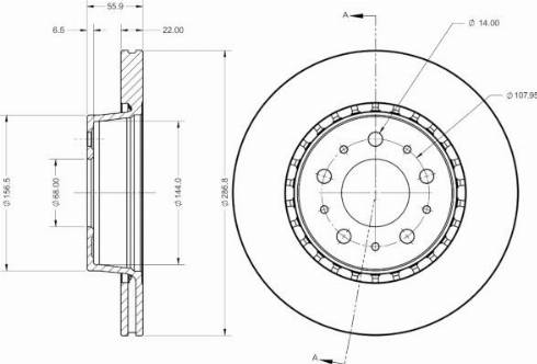 Remy RAD2209C - Disque de frein cwaw.fr