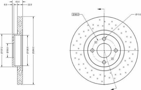 Remy RAD2203C - Disque de frein cwaw.fr