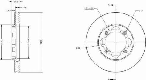 Remy RAD2216C - Disque de frein cwaw.fr