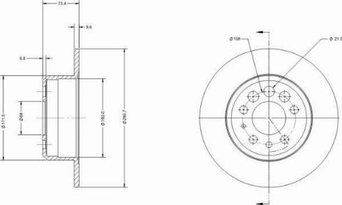 Remy RAD2212C - Disque de frein cwaw.fr