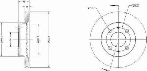 Remy RAD2284C - Disque de frein cwaw.fr