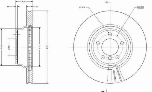 Remy RAD2230C - Disque de frein cwaw.fr