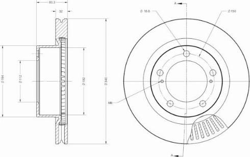 Remy RAD2279C - Disque de frein cwaw.fr