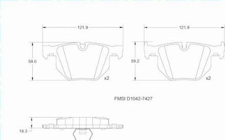 Remy RAP1462 - Kit de plaquettes de frein, frein à disque cwaw.fr