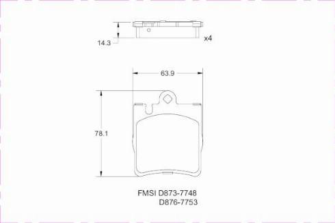 Remy RAP1105 - Kit de plaquettes de frein, frein à disque cwaw.fr