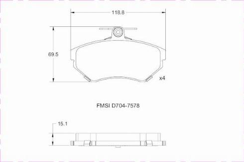 Remy RAP1134 - Kit de plaquettes de frein, frein à disque cwaw.fr