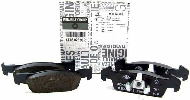 RENAULT 410602396R - Kit de plaquettes de frein, frein à disque cwaw.fr