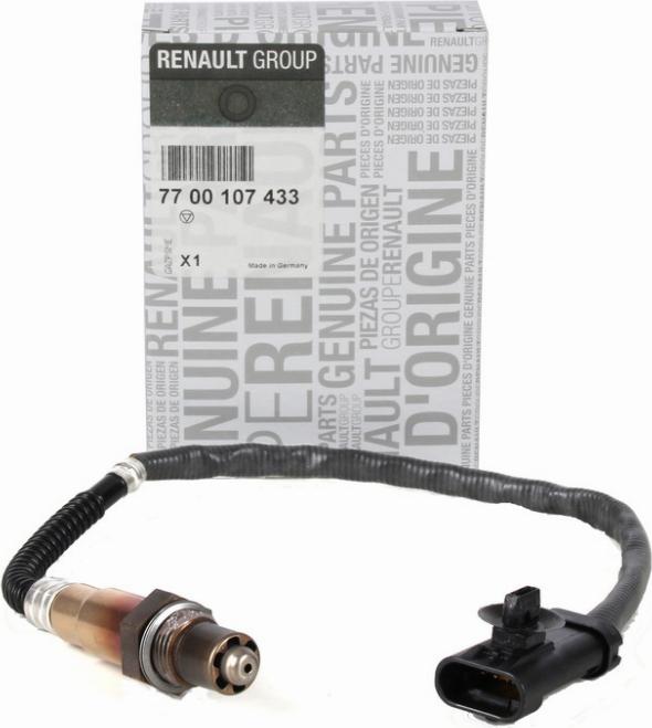 RENAULT 77 00 107 433 - Sonde lambda cwaw.fr