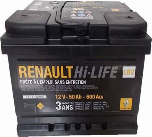 RENAULT 7711130088 - Batterie de démarrage cwaw.fr