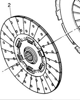 RENAULT TRUCKS 74 21 076 710 - Disque d'embrayage cwaw.fr